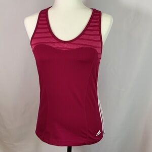 Adidas Pink Magenta Athletic Tank Top